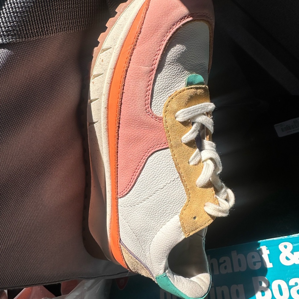 Madewell Leather Colorful Sneakers